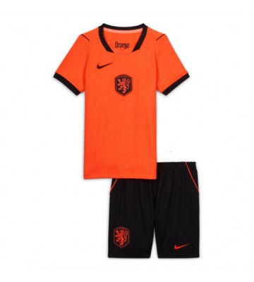 Holland Hjemmebanetrøje Børn VM 2026 Kortærmet (+ Korte bukser)